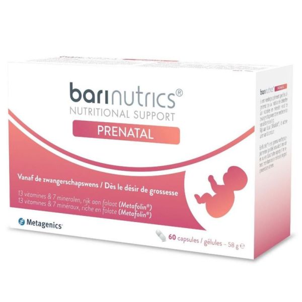 Barinutrics Prenatal 60 Gélules