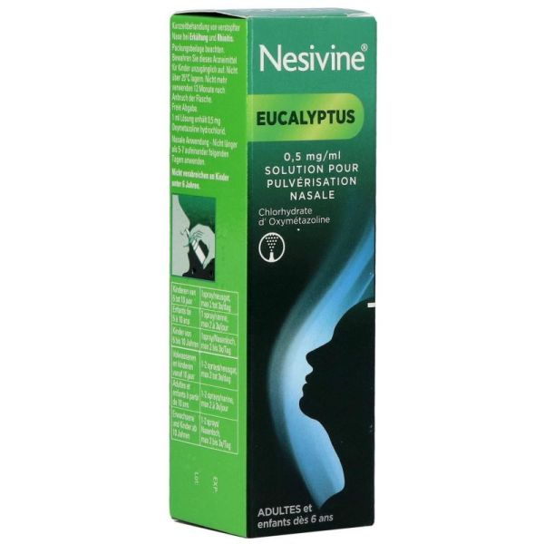 Nesivine Eucalyptus 0,5mg/ml Spray Nasal 15ml