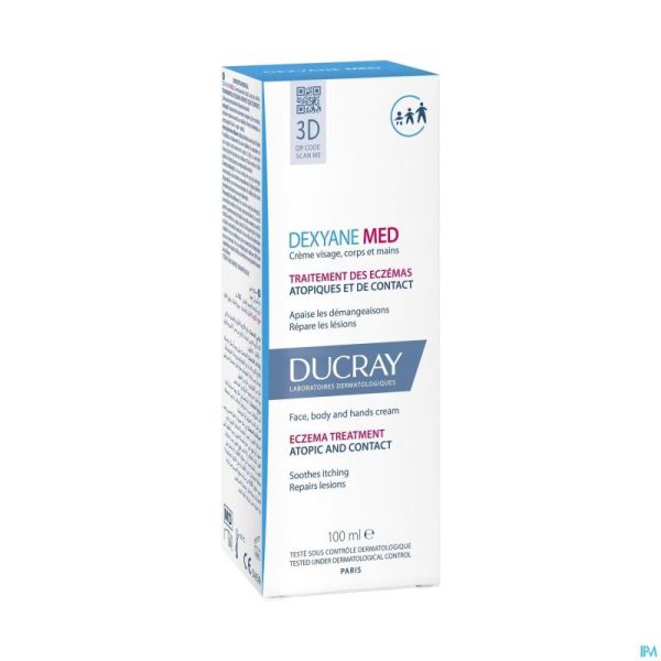Dexyane Med Crème Réparatrice Apaisante 100 ml