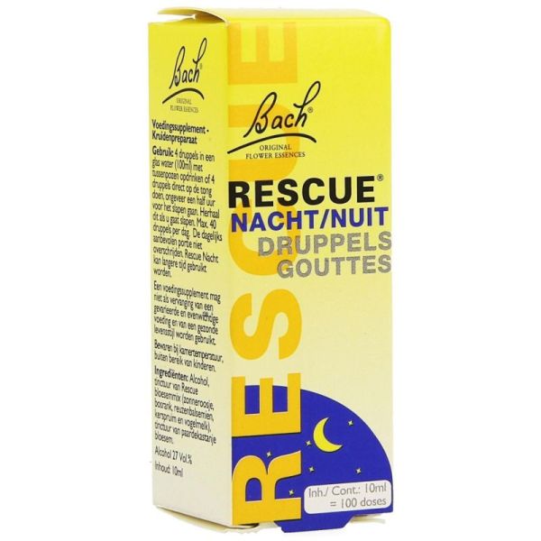 Bach Rescue Nuit gouttes 10ml