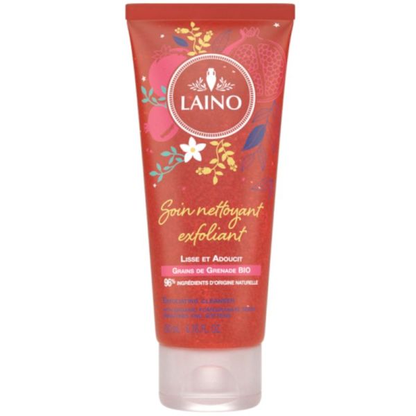 Laino Soin Nettoyant Exfoliant aux Grains de Grenade 200 ml