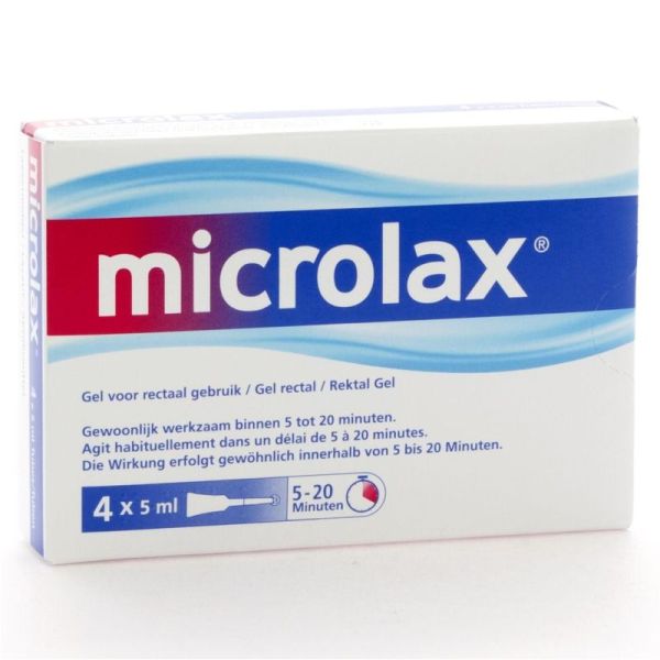 Microlax 4 x 5 ml