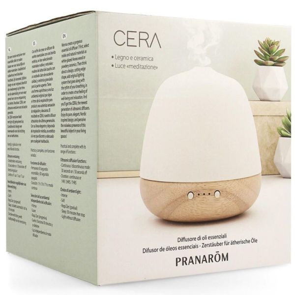 Pranarôm Diffuseur d'Huiles Essentielles Ultrasonique Cera