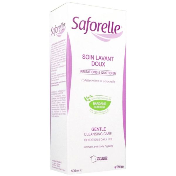 Saforelle Soin Lavant Doux Solution 500 ml