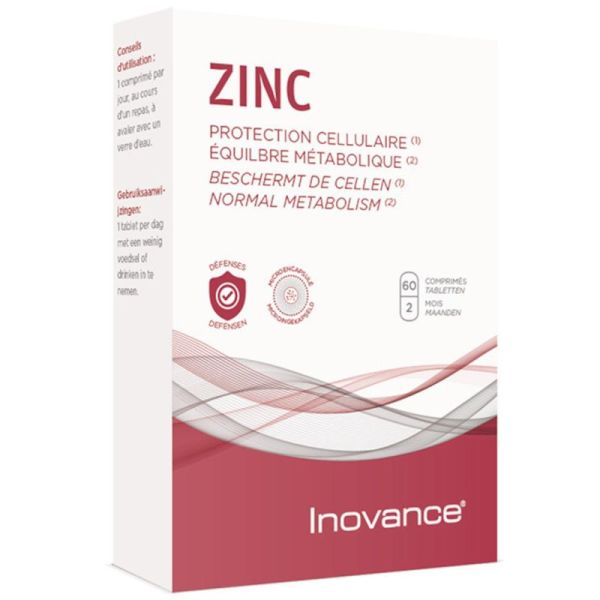 Inovance Zinc 60 Comprimés