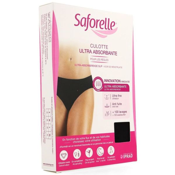 Saforelle Culotte Menstruelle Absorbante Taille XL
