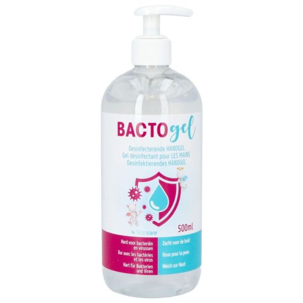 Bactogel Gel Hydroalcoolique Flacon Pompe 500ml
