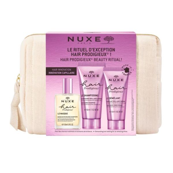 Trousse de Voyage Hair Prodigieux 3 produits