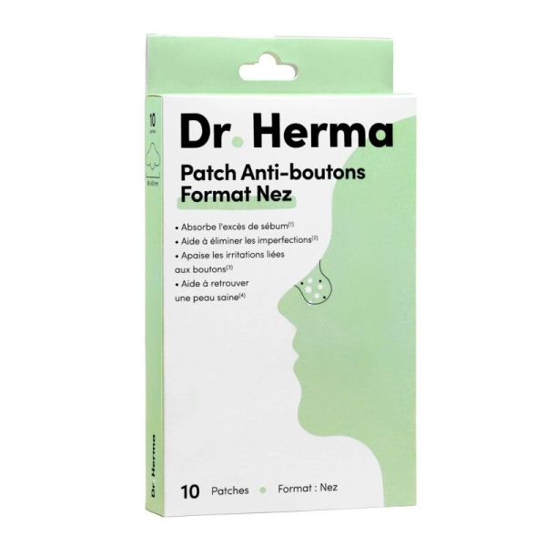 Patch Anti-Boutons Format Nez 10 patchs