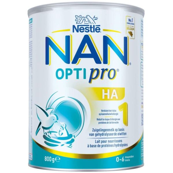 Nan Optipro HA1 Lait en Poudre 0-6 Mois 800 g