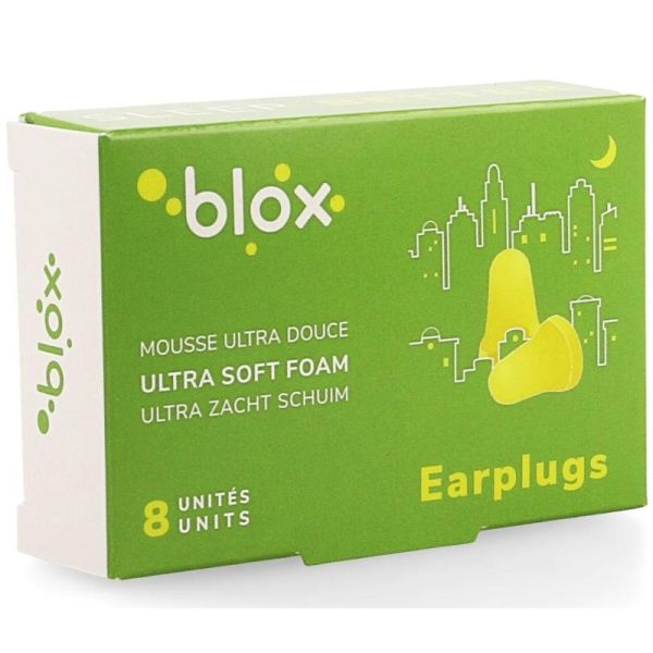 Bouchons d'Oreilles Mousse Ultra Douce 8 Bouchons