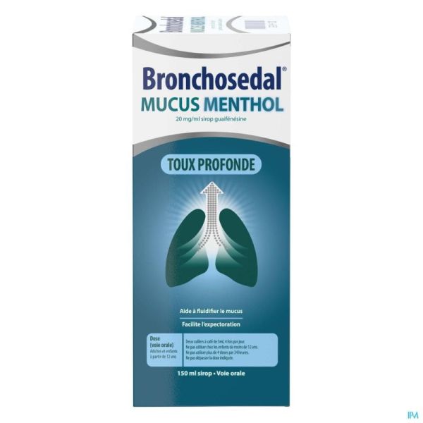 Bronchosedal Mucus Menthol  150 ml 20mg/ml