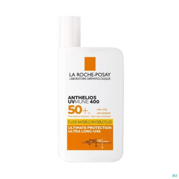 Anthelios Uvmune 400 fluide invisible spf50+ 50ml