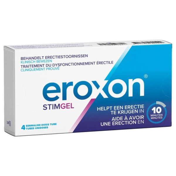 Eroxon Stimgel Dysfonctionnement Erectile 4 tubes