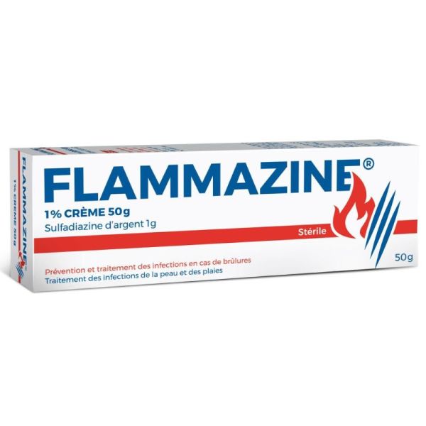 Flammazine 1% Crème 50 g