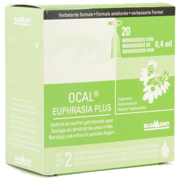 Ocal Euphrasia Plus 20 Monodoses 0,4 ml