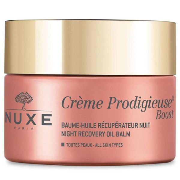 Crème Prodigieuse Boost Baume-Huile Réparateur Nuit 50 ml