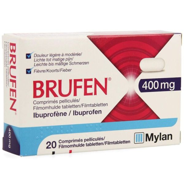 Brufen 400 mg 20 comprimés