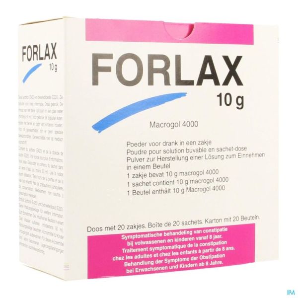 Forlax 10g 20 Sachets