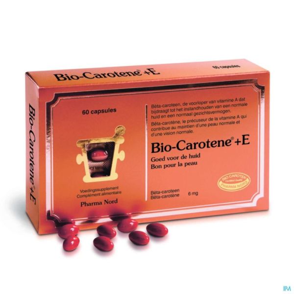 Bio-carotene + E 60 capsules