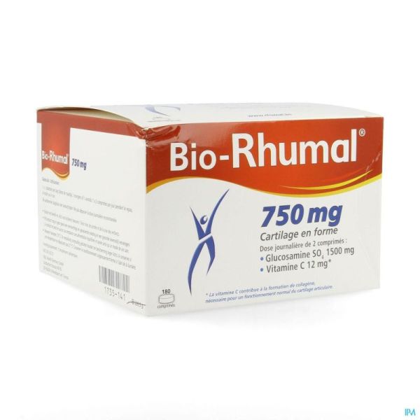 Bio Rhumal 750 mg 180 comprimés