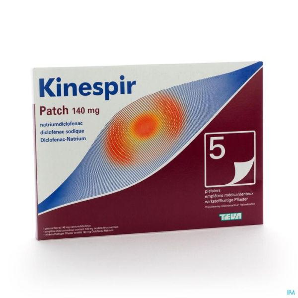 Kinespir Patch 140 mg 5 Emplatres