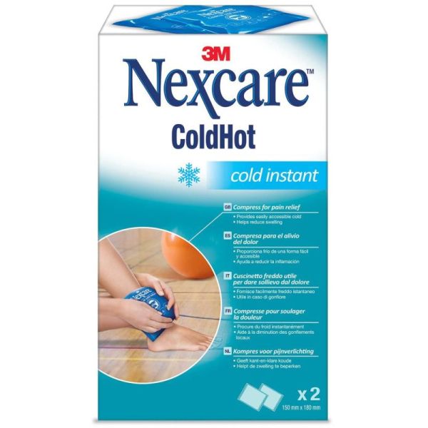Nexcare Coldhot Cold Instant Pack 2 Unités