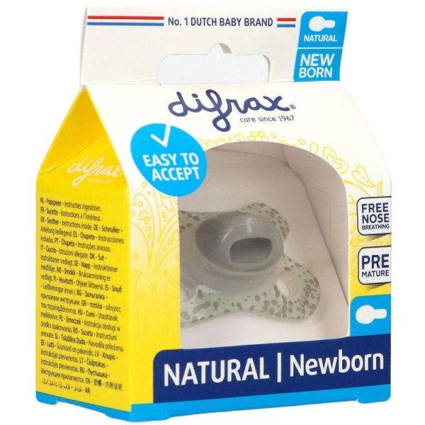 Difrax Sucette Natural Newborn (Nouveau-né)