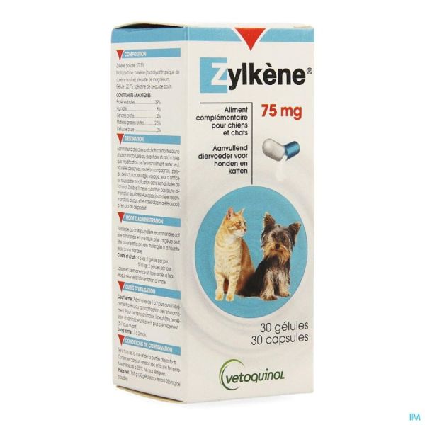 Zylkène Gélules 30 x 75 mg