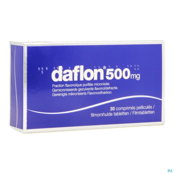 Daflon 500mg 30 Comprimés