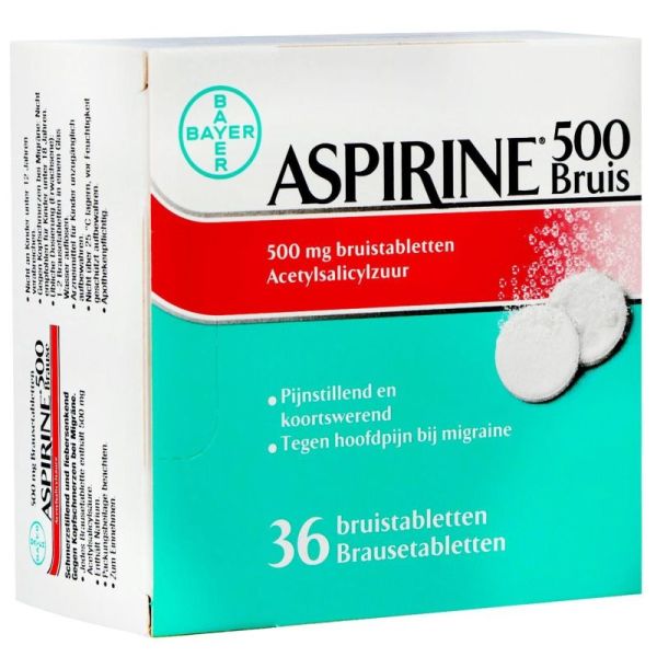 Aspirine 500 Comprimés Effervescents 36 x 500 mg