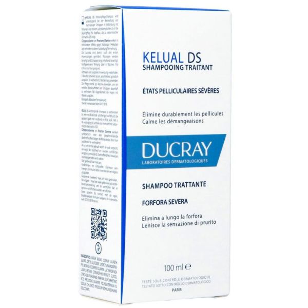 Kelual DS Shampoing Traitant Anti-Pelliculaire 100 ml