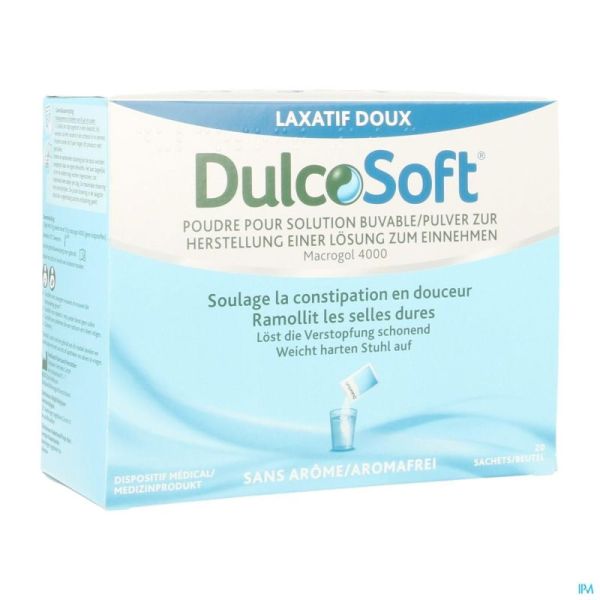 Dulcosoft Poudre 10g 20 Sachets