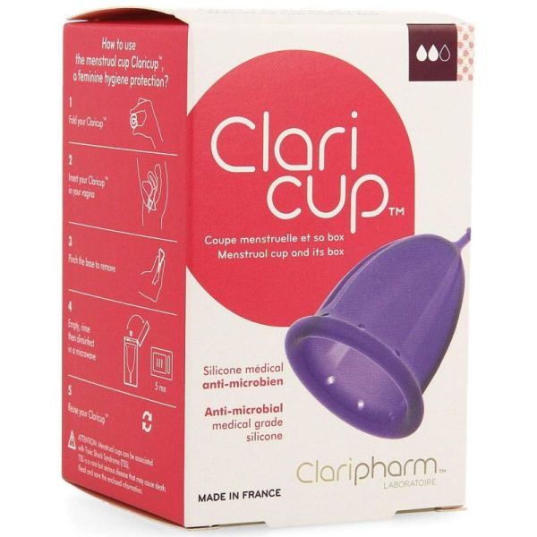 Claricup Coupelle Menstruelle Taille 2