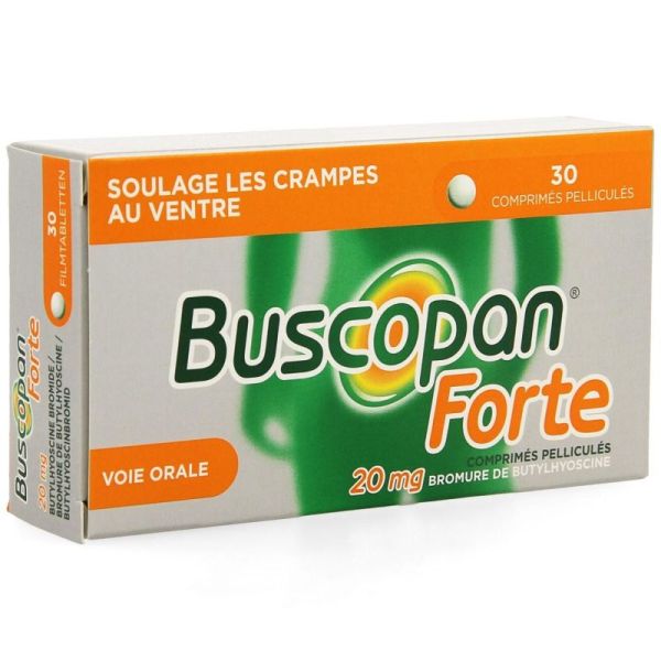 Buscopan Forte Comprimés Pelliculés 30 x 20mg