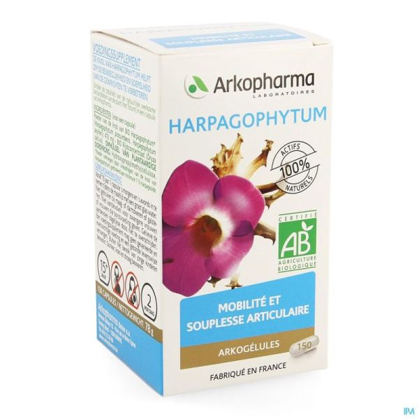 Arkogelules harpadol bio 150 gélules