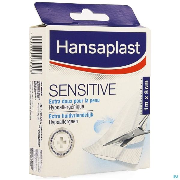 Hansaplast Sensitive 1m x 8cm