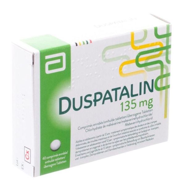 Duspatalin 135 mg 40 comprimés enrobés