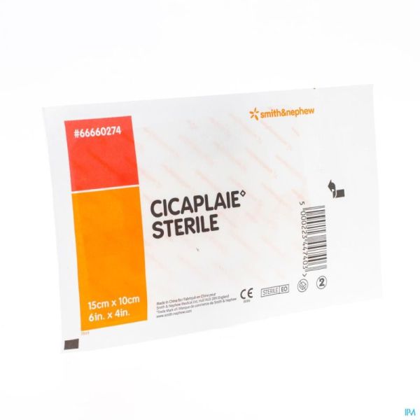 Cicaplaie Stérile 1 Pansement 15,0cm x 10cm