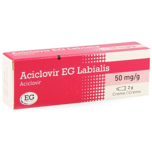 Aciclovir Labialis Crème 2 g