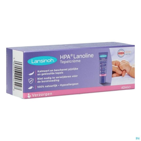 Crème Lanoline HPA Tube 40 ml