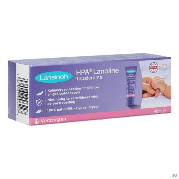 Lansinoh HPA Lanoline - Crème allaitement - Douleurs mamelons