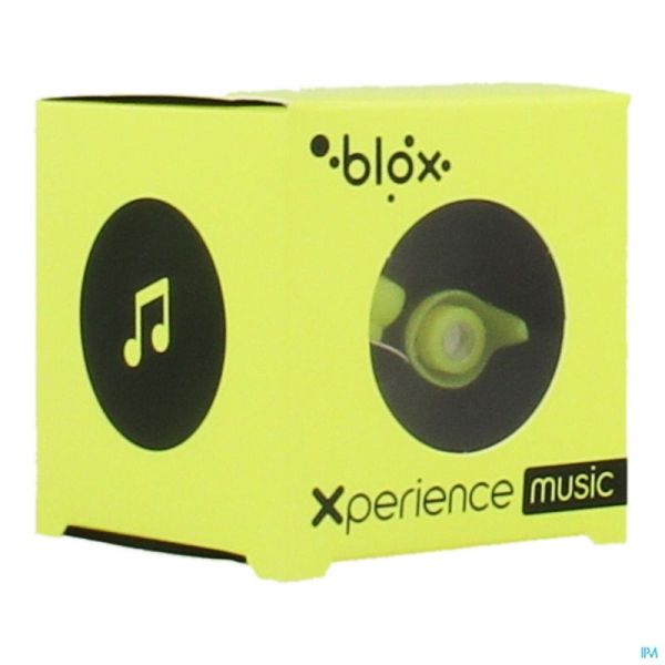 Bouchons d'Oreilles Music Jaune Fluo 1 Paire