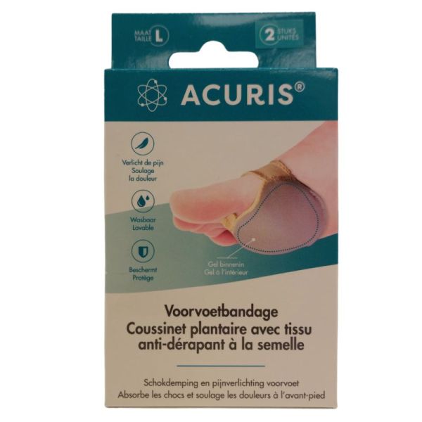 Coussinet Plantaire Semelle Anti-dérapante L 2 pièces