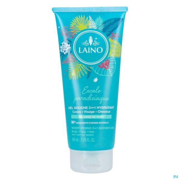 Laino Gel Douche 3 en 1 Monoi 200ml