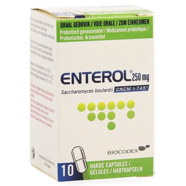 Enterol Gélules 10 x 250 mg