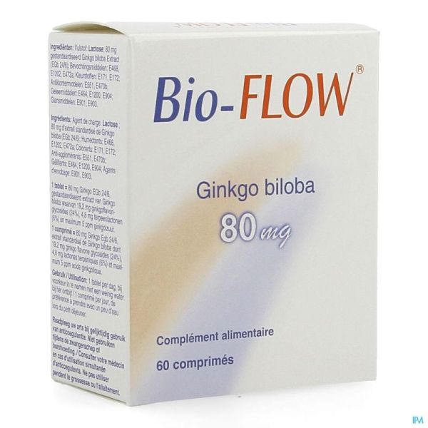 Bio Flow 80mg 60 comprimés