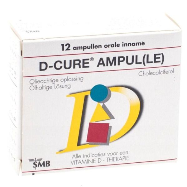 D Cure 25000 UI 12 Ampoules Per Os