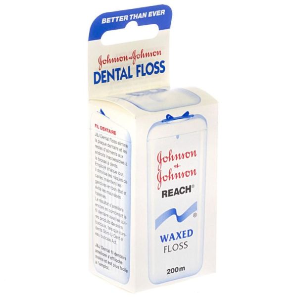 Johnson Reach Dental Floss Waxed 200m