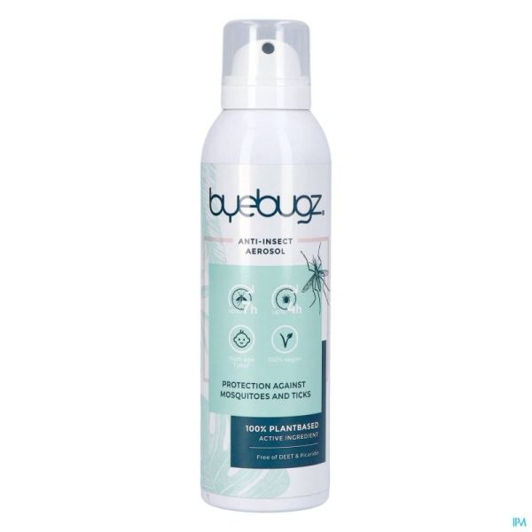 ByeBugz Anti-Insectes Aérosol 150ml